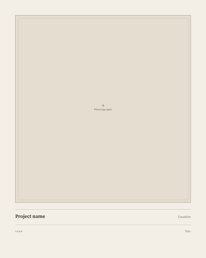 Portrait layout